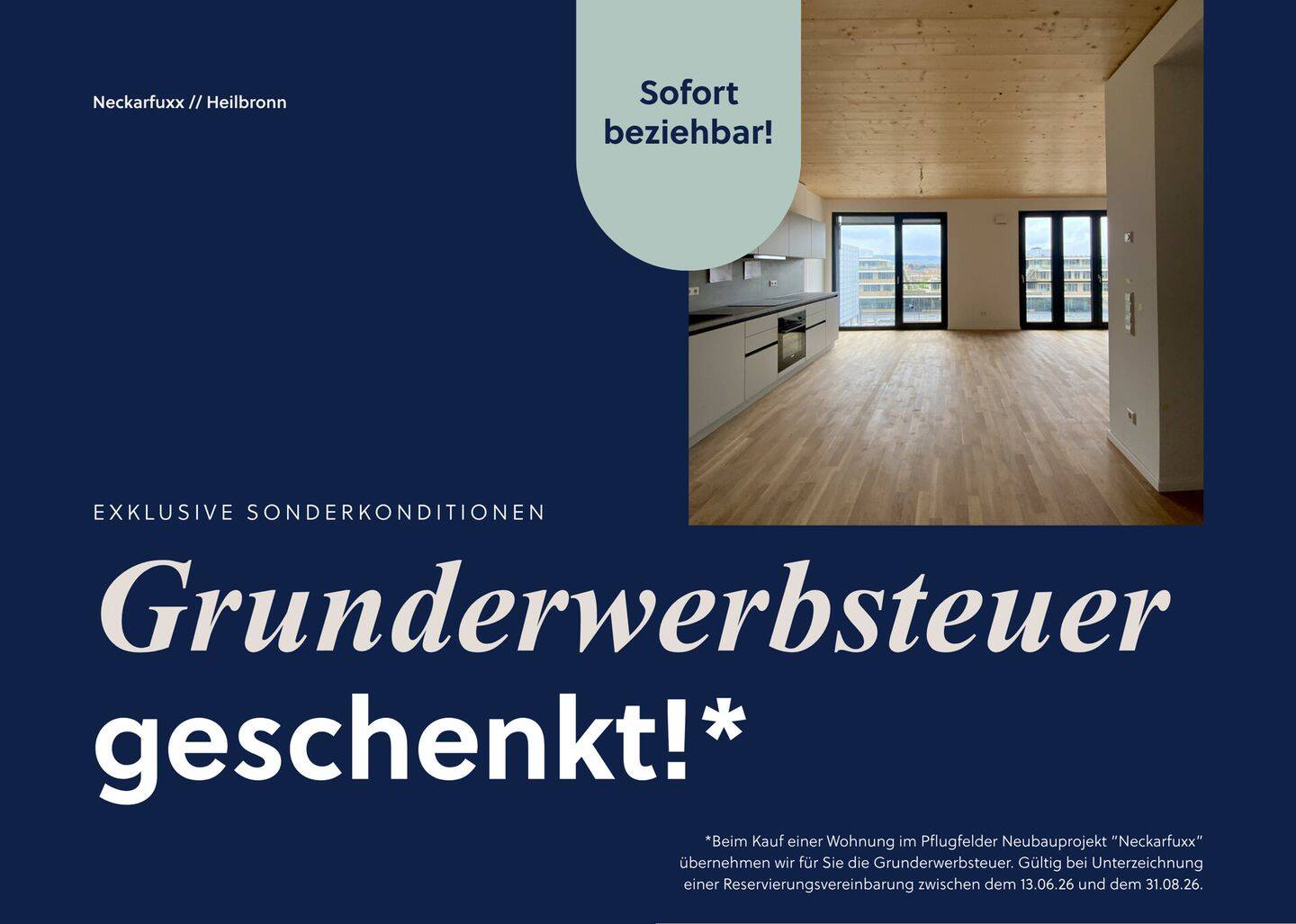 3-Zimmer-Wohnung und sofort beziehbar – Heilbronn – Vorschaubild 3