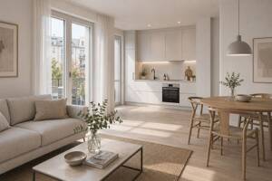 SCHÖNEBERG / TEMPELHOF: BESTE LAGE: ERSTBEZUG im LUXUS Neubau: 3-Zimmer-Whg + 2 Bäder und Balkon – 10823 Berlin – Vorschaubild 1
