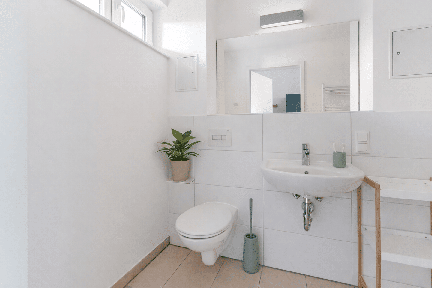 Ankommen, wohlfühlen, studieren: Exklusives Design-Apartment |möbliert|Fahrstuhl |Unilage|Dachgarten – Magdeburg – Vorschaubild 7