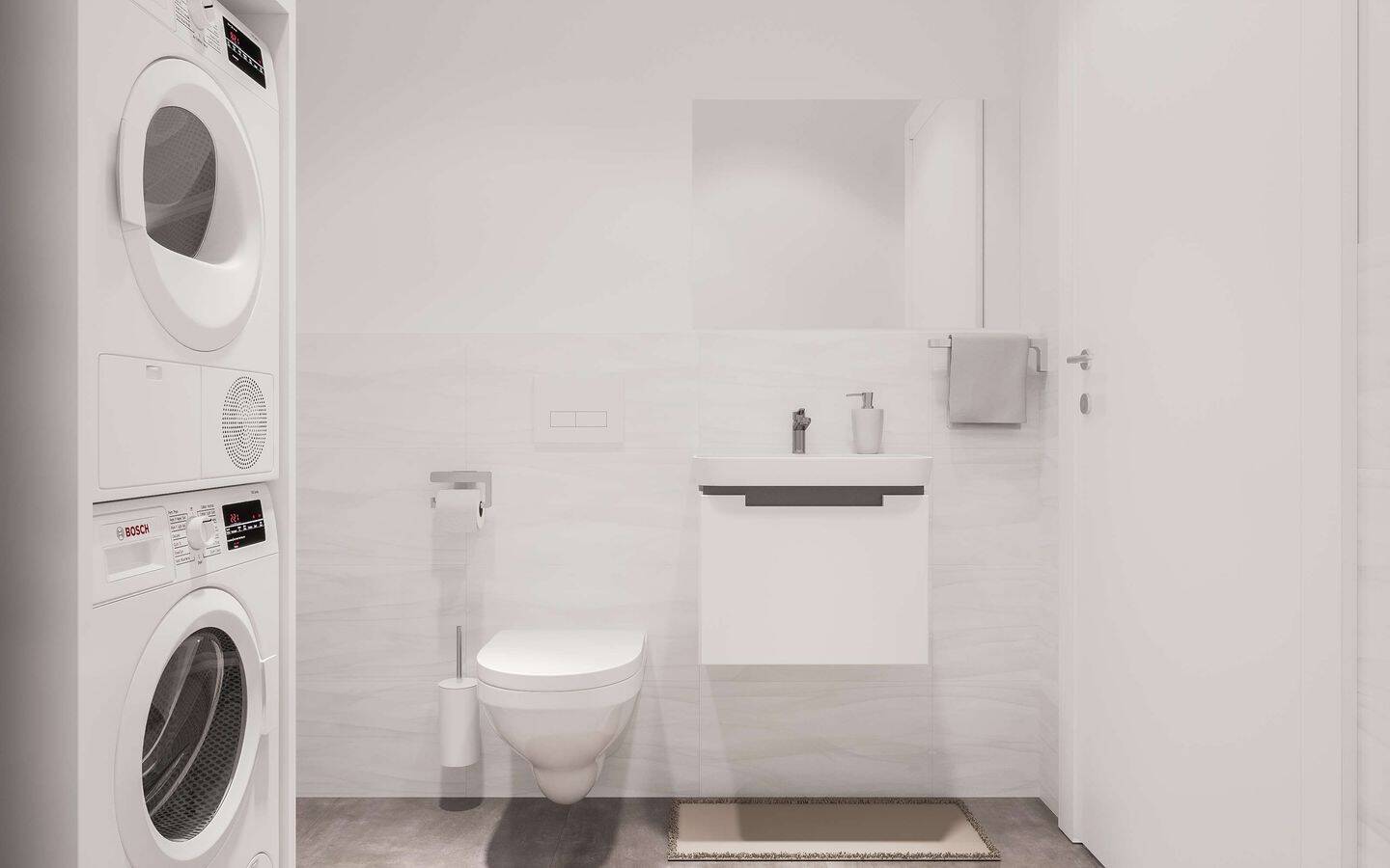 Erstbezug! Moderne 4-Zimmer-DG-Wohnung im HH mit Fahrstuhl in Berlin-Mitte, OT Alt-Moabit – Berlin – Vorschaubild 7