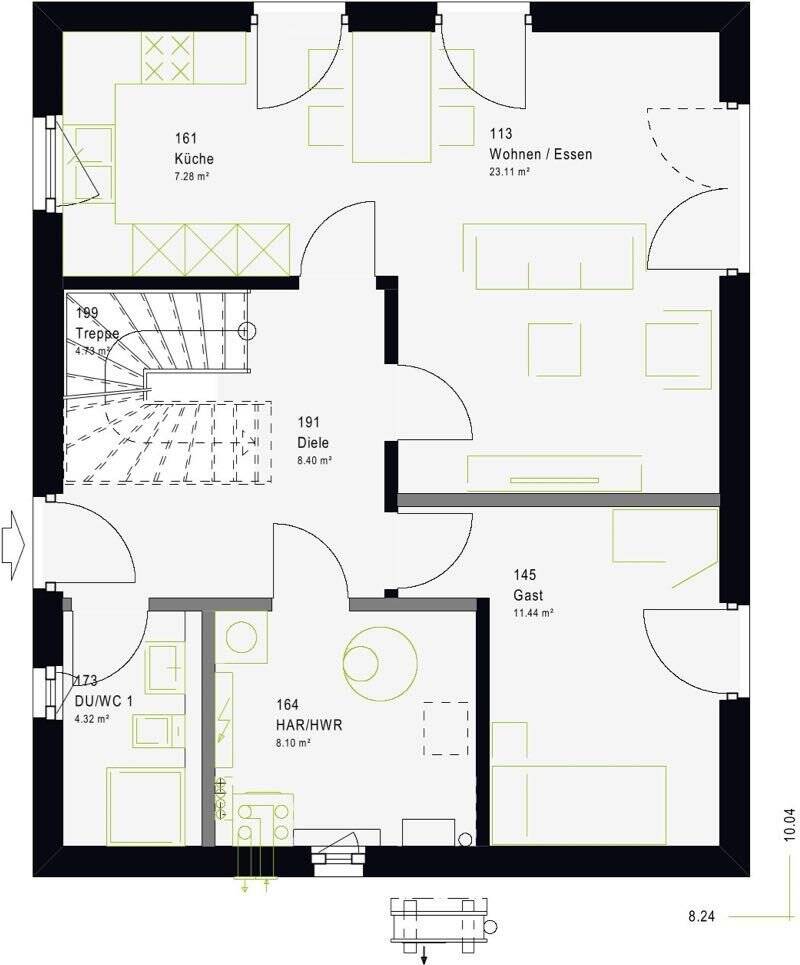 Dein Familienmittelpunkt mit architektonischem Anspruch – Bräunlingen – Vorschaubild 5