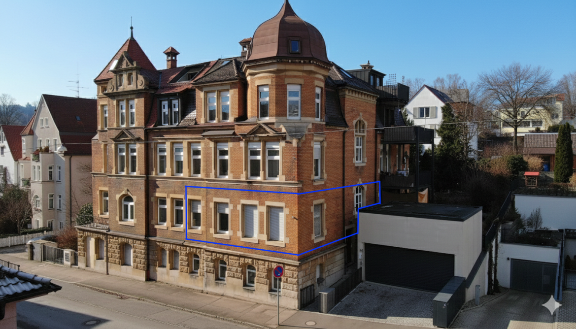 Seltenheit in Bestlage - Großzügige 4-Zimmer-Wohnung mit Jugendstilcharakter