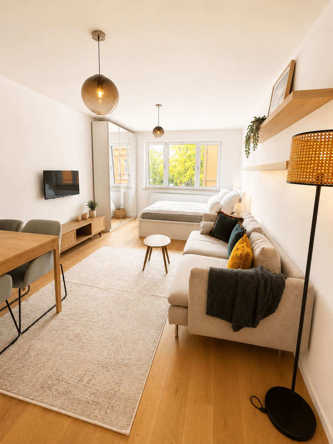WE6 Modernes Apartment mit Einbauküche, Umzug nach St. Johannis