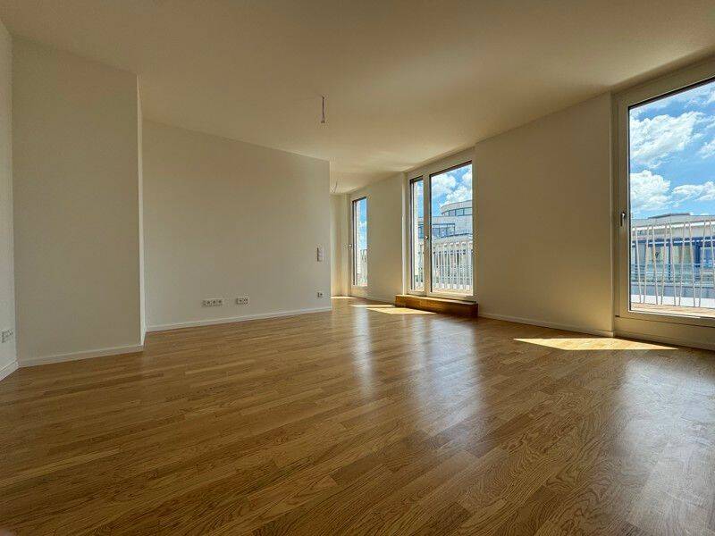 Zuhause fühlen: günstig geschnittenes 2-Zimmer-Appartment mit Balkon im Erstbezug