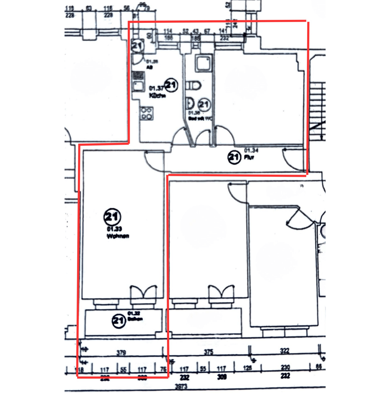 PROVISIONSFREI | Bezugsfreie Altbauwohnung nähe Bötzowkiez – 2 Zimmer, Balkon
