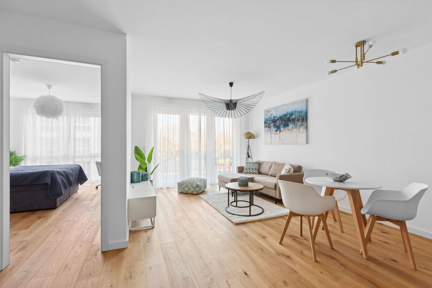 Vollmöblierte 2-Raum-Wohnung im modernen Neubau! – Leipzig – Vorschaubild 3