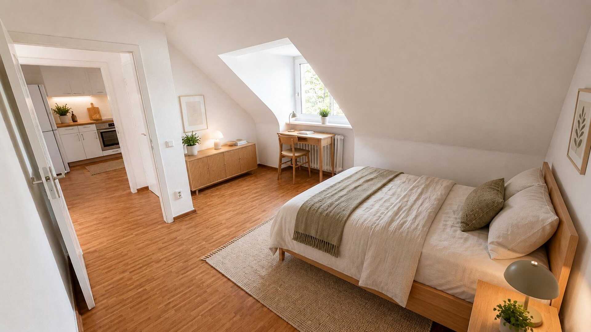 Dachgeschosswohnung in 50668 Köln mit 42 m² kaufen