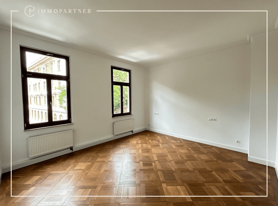 Historischer Altbau trifft Moderne: kernsanierte 3-Zimmer-Wohnung im Zentrum