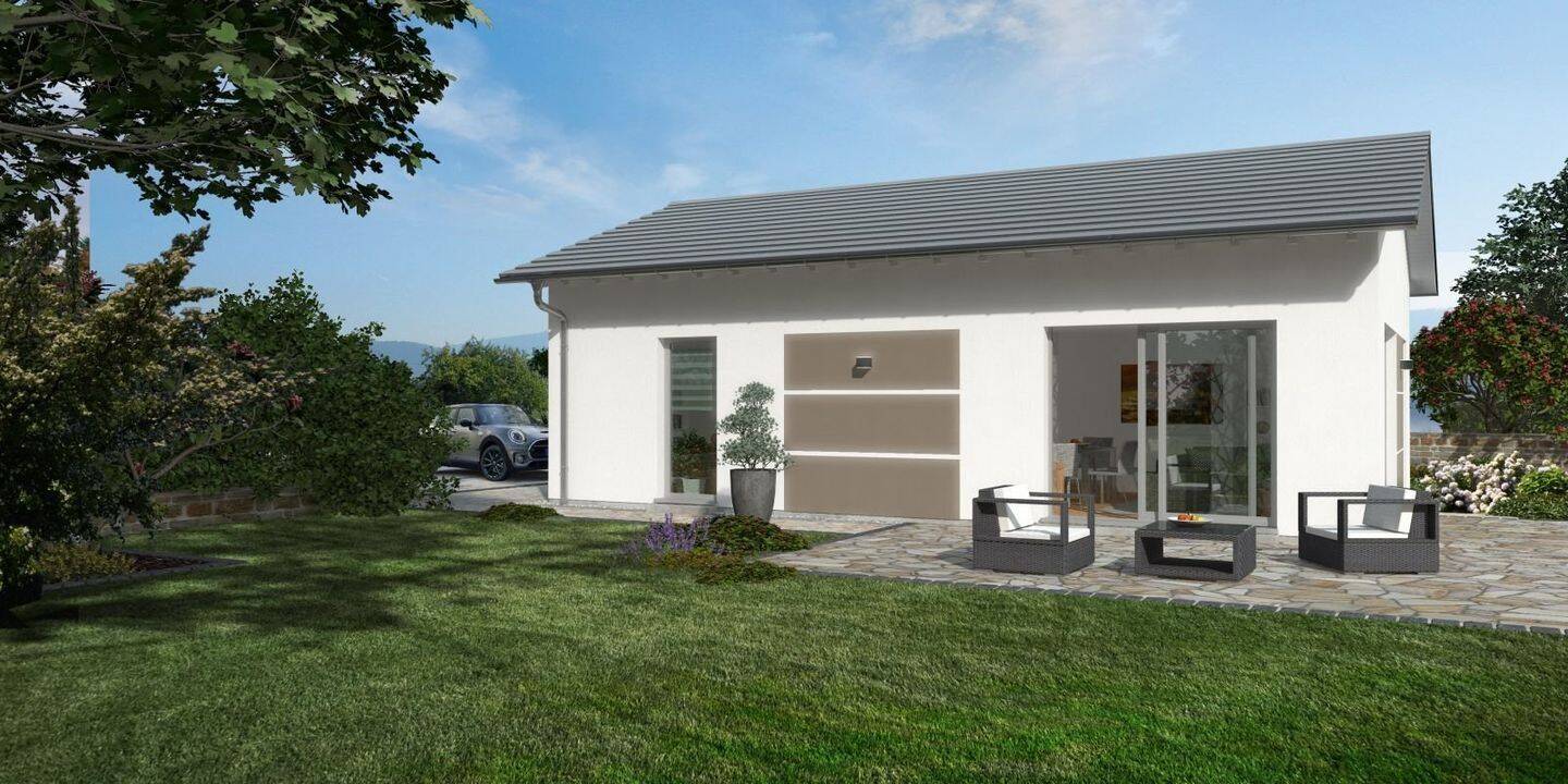Kompakter Bungalow mit durchdachtem Design - Ihr Traumhaus auf rund 70 m² Wohnfläche – Loffenau – Bild 1 von 5