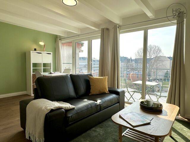 Südbalkon: Wohnen auf Zeit / Apartment in Centrum-Süd in Leipzig