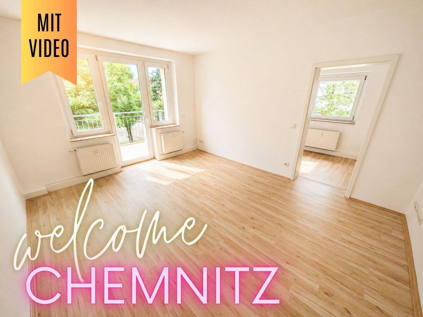 ++ helle 3-Raum-Wohnung mit großem Balkon | 535 € warm im Lutherviertel ++