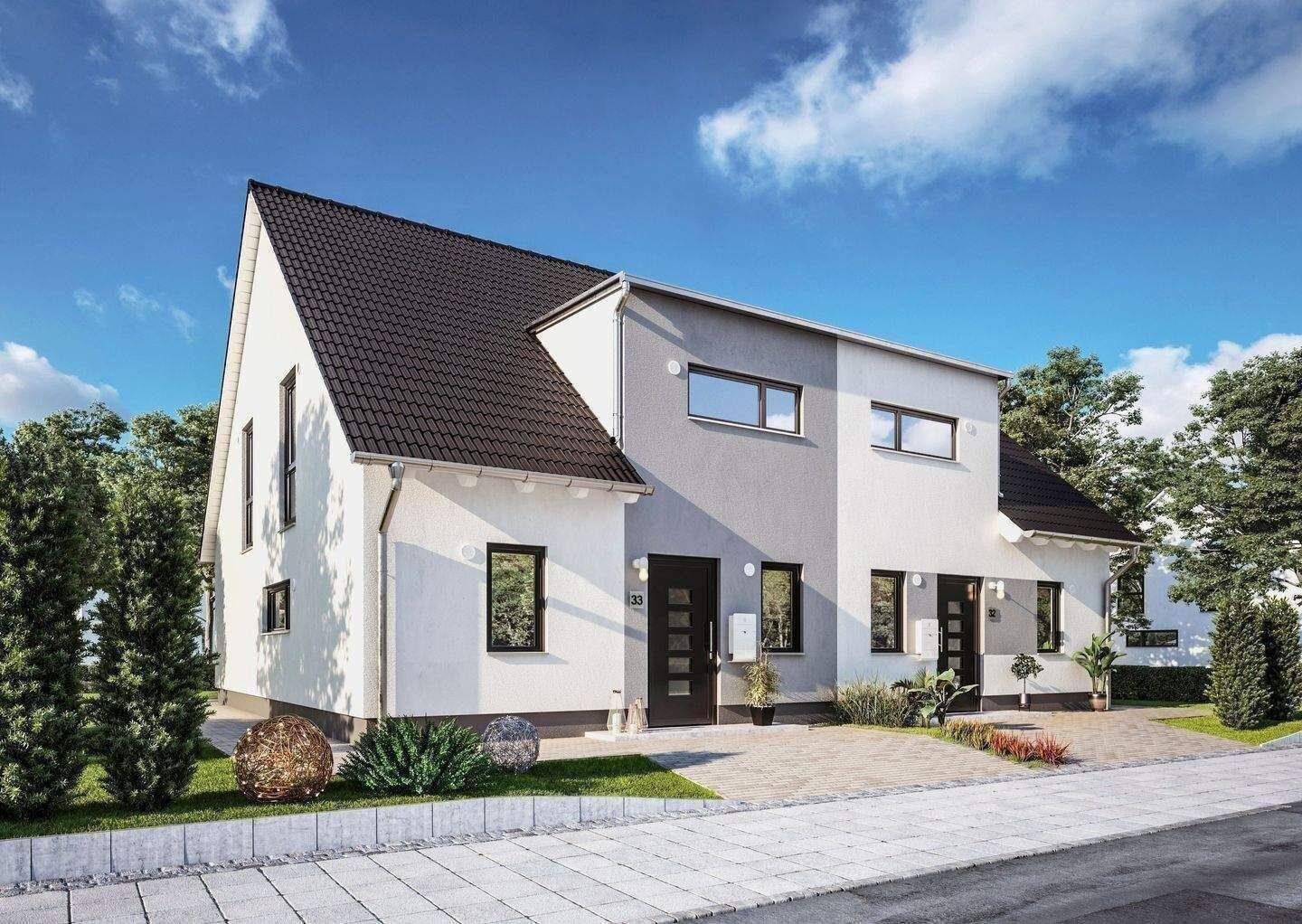 Schwaig: Neubau DHH| Komplettpreis inkl. Grundstück & Baunebenkosten – Schwaig bei Nürnberg – Vorschaubild 4