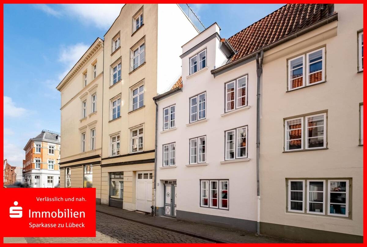 Traumhaftes Altstadthaus mit dem ganz besonderen Flair in der Lübecker Altstadt – 23552 Lübeck – Bild 1 von 9