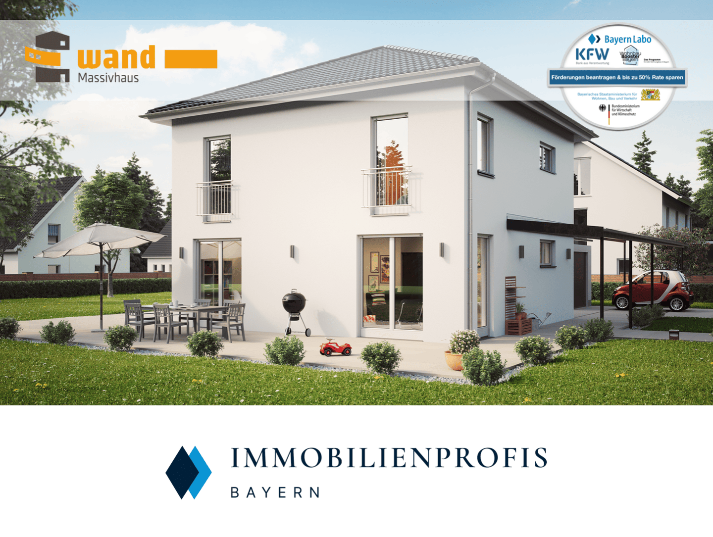 Neubau in Solln: Einfamilienhaus inkl. Homeoffice-Keller | massive Bauqualität | A+ | TOP LAGE