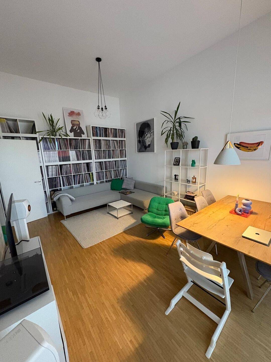 Exklusive 3 Zimmer Loft-Wohnung mit Balkon in bester Citylage von Neu-Ulm + 3,80 Deckenhöhe!