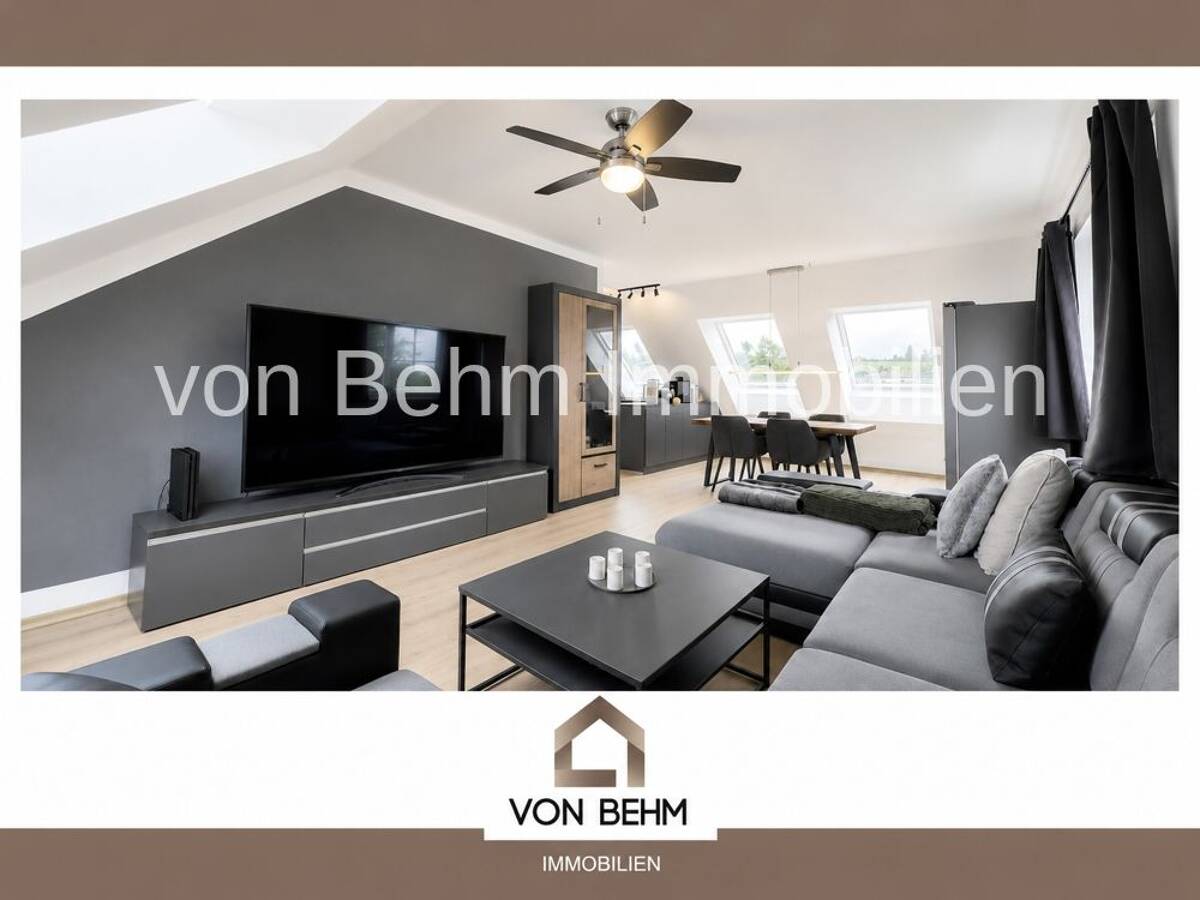 Traumhafte 4ZKB Dachgeschoss Wohnung in Geisenfeld/Rottenegg – 85290 Geisenfeld – Bild 1 von 9