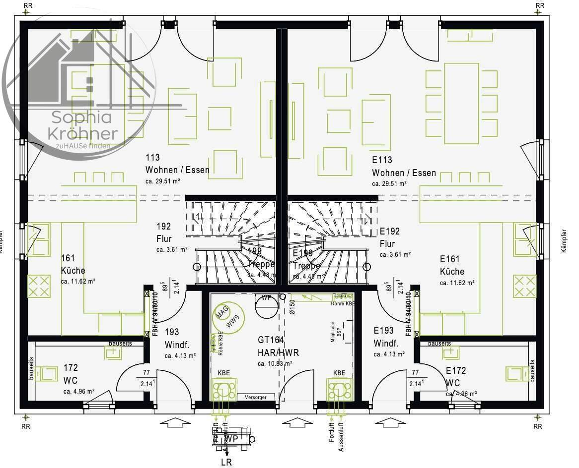 120m² Doppelhaushälfte mit Garten mieten oder gleich selber bauen?