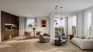 Licht, Luft, Lebensfreude: 3-Zimmer-DT-Wohnung im schönen Moosach – 80992 München – Vorschaubild 2