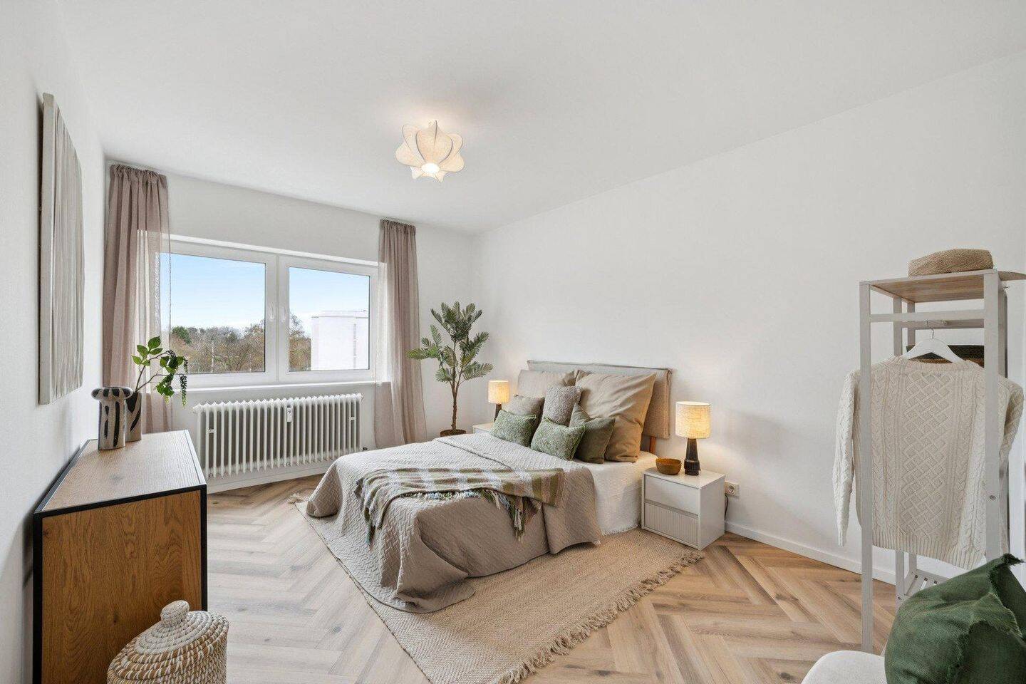 Renoviert und bezugsbereit 3-Zimmer-Wohnung mit Balkon am Heidbergsee – Braunschweig – Vorschaubild 2