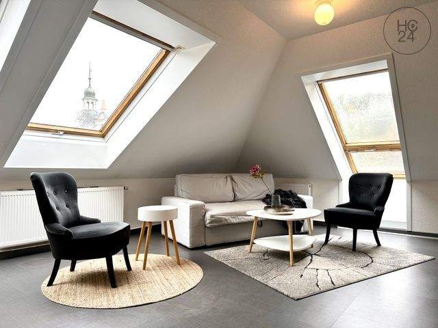 Wohnen am Rosental in Leipzig: Möblierte Dachgeschoss Wohnung mit Balkon – Leipzig – Vorschaubild 2