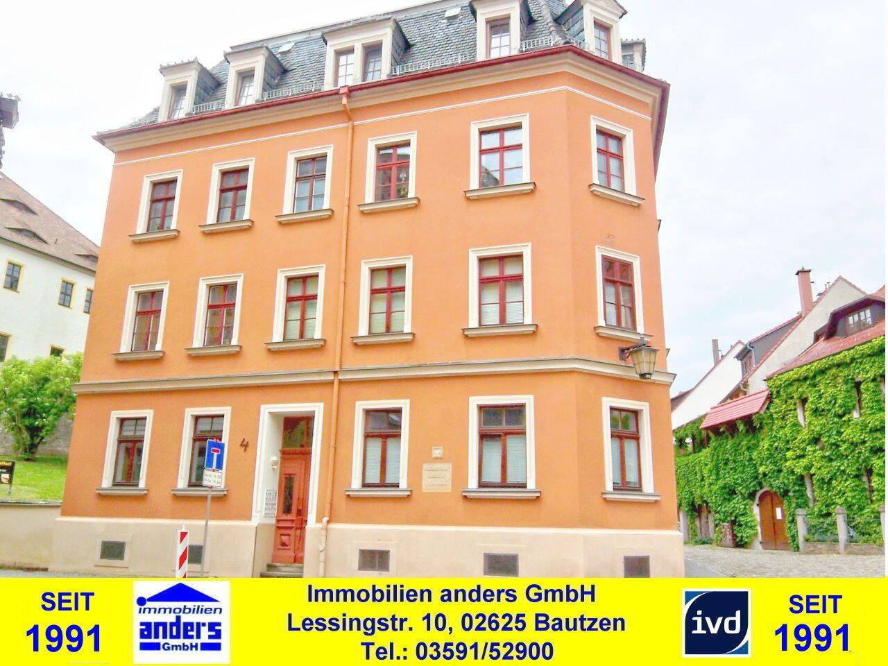 Moderne 1-Raum-Single-DG-Wohnung in der Altstadt von Bautzen