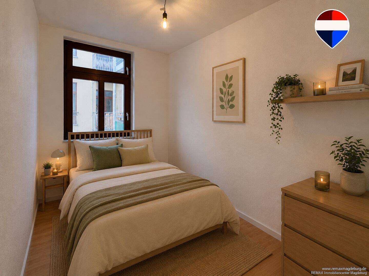 Charmante 2-Zimmer-Wohnung mit Balkon! – Magdeburg – Vorschaubild 3