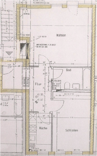 Helle 2-Zimmer-Wohnung mit Balkon – ideal geschnitten – Chemnitz – Vorschaubild 6