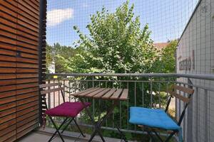 Modern möbliertes Apartment mit Balkon in Stuttgart Plieningen, Nähe Uni Hohenheim – 70599 Stuttgart – Vorschaubild 6