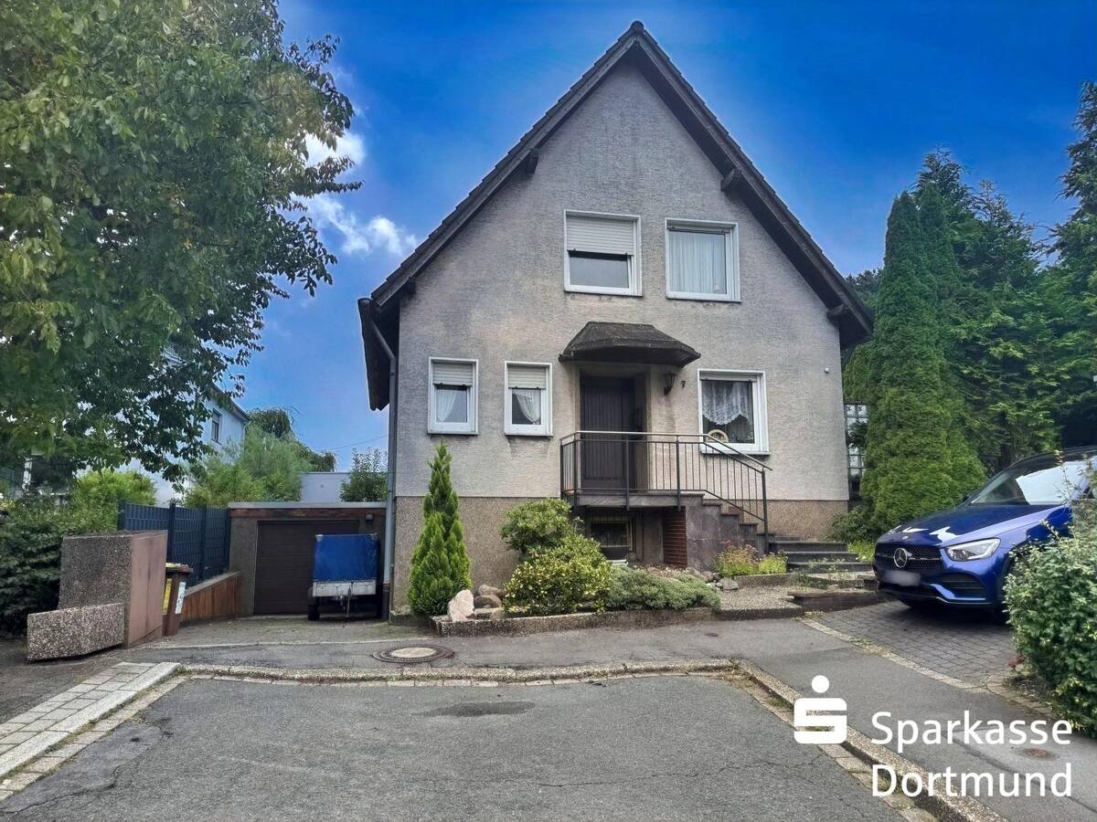 Ruheoase in der Nähe des Phoenixsees: Freistehendes Einfamilienhaus in Sackgasse – 44269 Dortmund – Bild 1 von 9