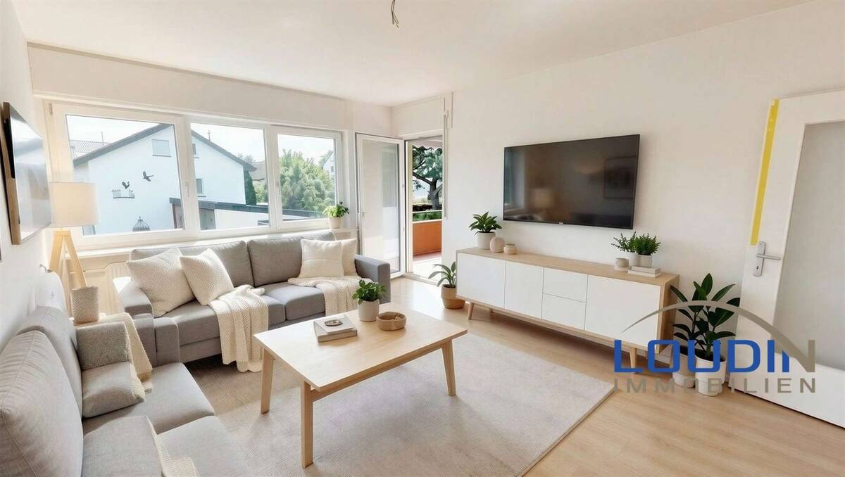 Viel Platz, viel Licht - 4-Zimmer-Wohnung mit Balkon. – 79618 Rheinfelden (Baden) – Bild 1 von 9