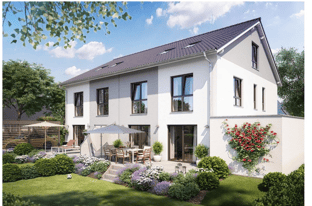 Spitzenlage in Darmstadt !! Neubau einer modernen massiven Doppelhaushälfte im nördlichen Stadtgebiet - Zentrumsnähe