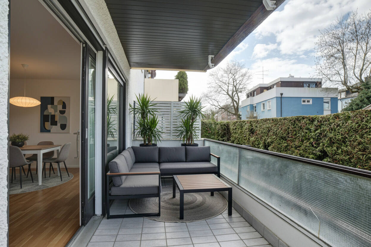 Gartenwohnung mit Souterrain und Terrasse, begehrte Lage am Nymphenburger Kanal – München – Vorschaubild 6