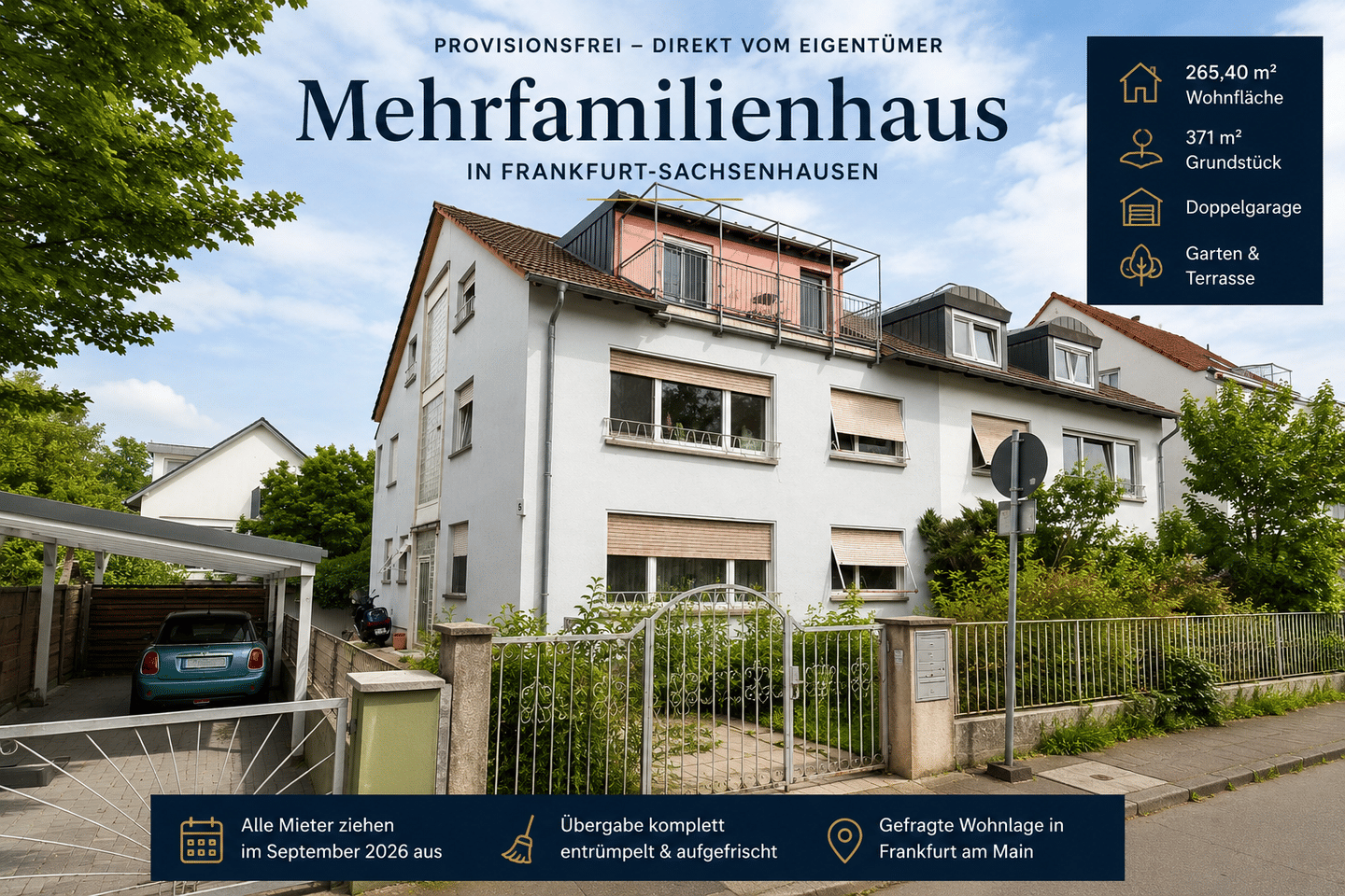 Provisionsfrei: Wohnhaus in gefragter Lage von Frankfurt-Sachsenhausen – Frankfurt am Main – Vorschaubild 2