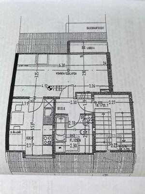 Kreative Leute aufgepasst, hübsches kleines Dachgeschoß mit kleiner Loggia offen! – 1237 Dresden – Vorschaubild 4