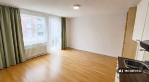 Bezugsfreies 1-Zimmer-Apartment mit Balkon, Duplex-Garage und Aufzug in München