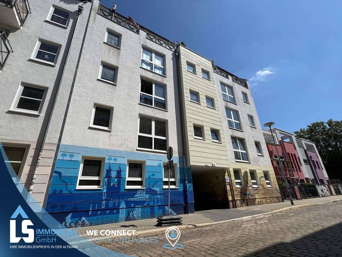 gemütliche Zweiraumwohnung mit Terrasse im Erdgeschoss – 39108 Magdeburg – Bild 1 von 9
