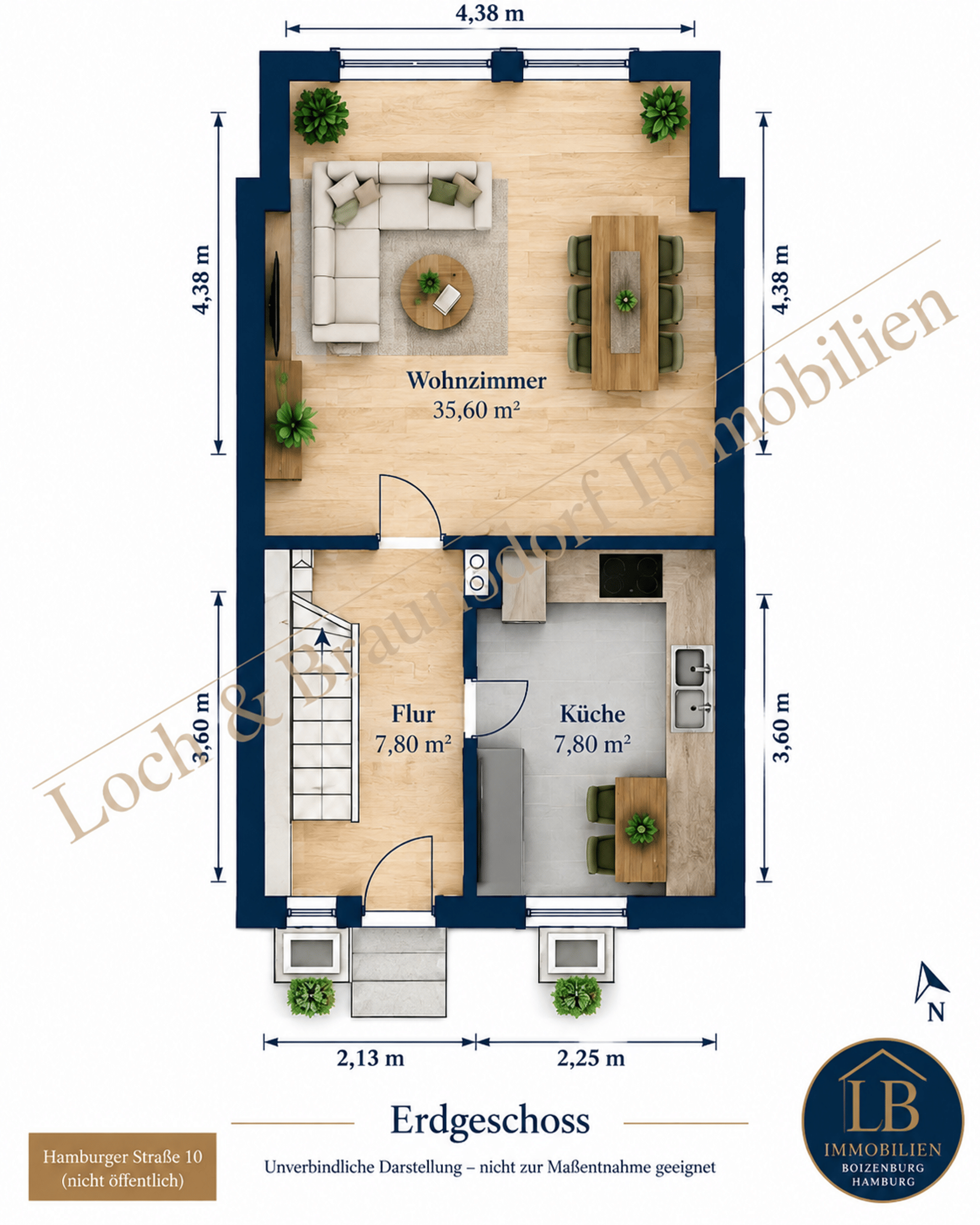 Reihenmittelhaus in 21629 Neu Wulmstorf mit 108 m² kaufen