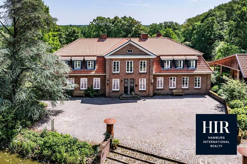 Großzügiges Wohnhaus in Alleinlage /// mit Park /// mit Teich /// mit Nebengebäude-Wohnen/Arbeiten – Harsefeld – Vorschaubild 2