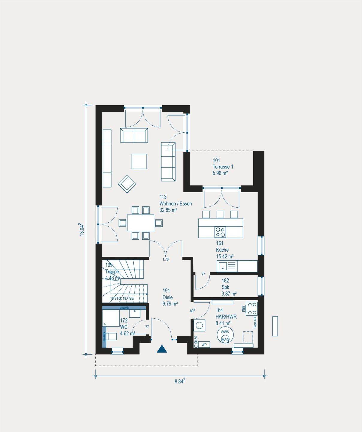 Individuell gestaltetes Einfamilienhaus - Ihr Traumhaus mit Flexibilität und Sicherheit – Haan – Vorschaubild 9