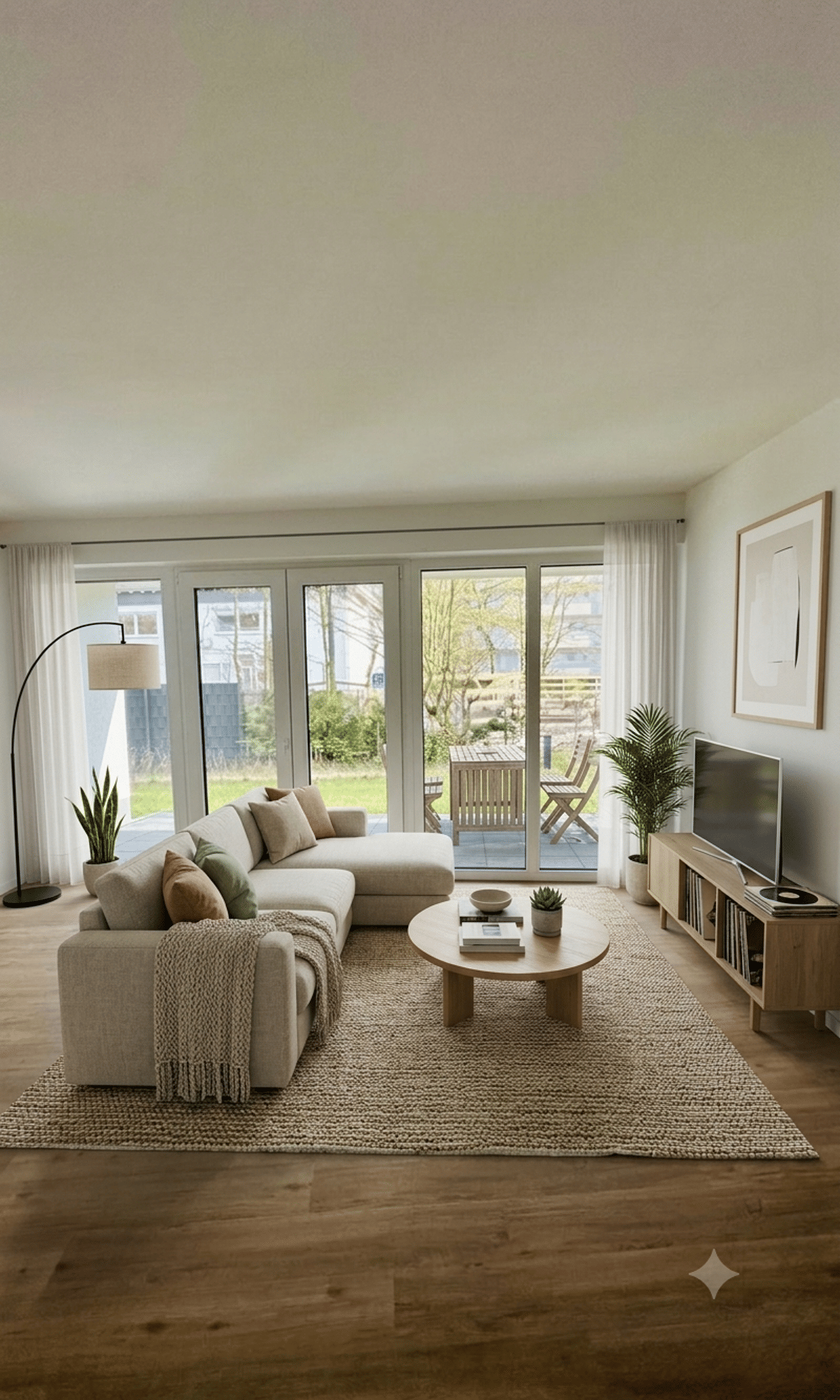 Großzügige 2-Zimmer-Neubauwohnung mit hochwertiger Einbauküche und sonnigem Balkon – 65931 Frankfurt am Main – Bild 1 von 3