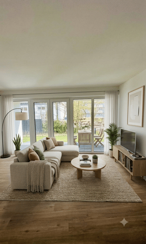 Großzügige 2-Zimmer-Neubauwohnung mit hochwertiger Einbauküche und sonnigem Balkon – 65931 Frankfurt am Main – Vorschaubild 1