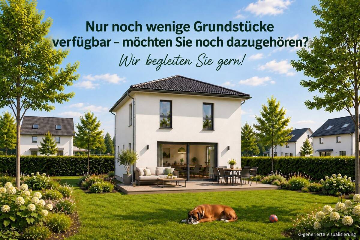 Nur noch wenige Grundstücke verfügbar - Möchten Sie noch dazugehören? – Stadthaus mit Wohlfühlfaktor in Lützschena-Stahmeln! – 4159 Leipzig – Bild 1 von 9