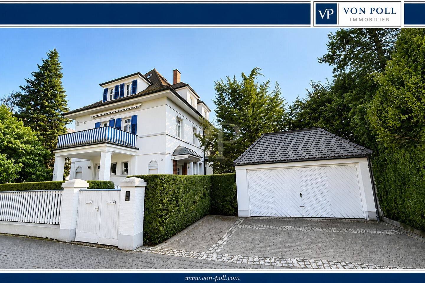 Herrschaftliche Villa mit sonnigem Garten, Neckarblick und separater Praxisfläche (96 m²)