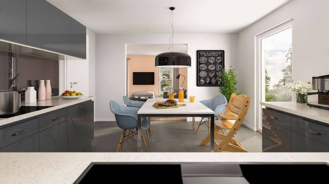 Bungalow 131massiv gebaut, Preis inkl. Grundstück – Bennhausen – Vorschaubild 3