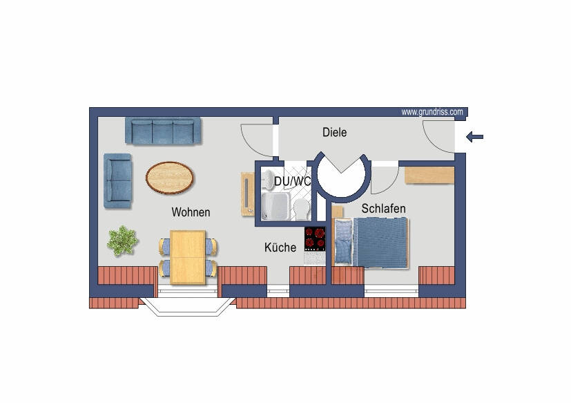 Top vermietete Maisonette Wohnung !!! Im Herzen der Neustadt - Käufer Provisionsfrei – Bremen – Vorschaubild 6
