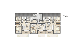 Modernes Wohnen im Dachgeschoss - 2-Zimmer-Wohnung mit Balkon – 18258 Schwaan – Vorschaubild 4