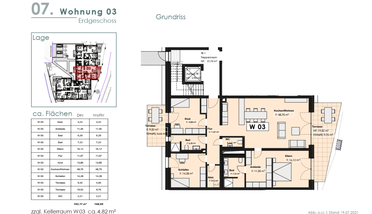 Großzügige Wohnung mit Garten im KFW 40 Energiesparhaus Trier mit Top Verkehranbindung Luxemburg – Trier – Vorschaubild 2
