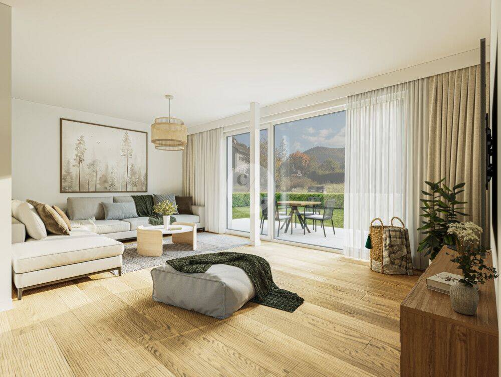 Handwerkertraum im Münstertal: Neubau-Doppelhaushälfte zum individuellen Ausbau – Münstertal – Bild 1 von 9