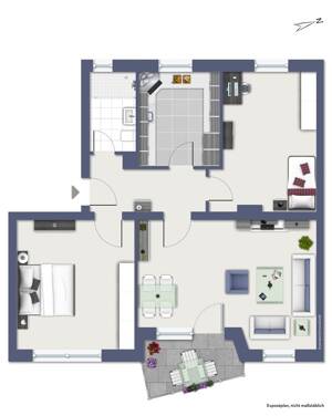 Gepflegte 3-Zimmer-Wohnung in Erlangen – 91052 Erlangen – Vorschaubild 8