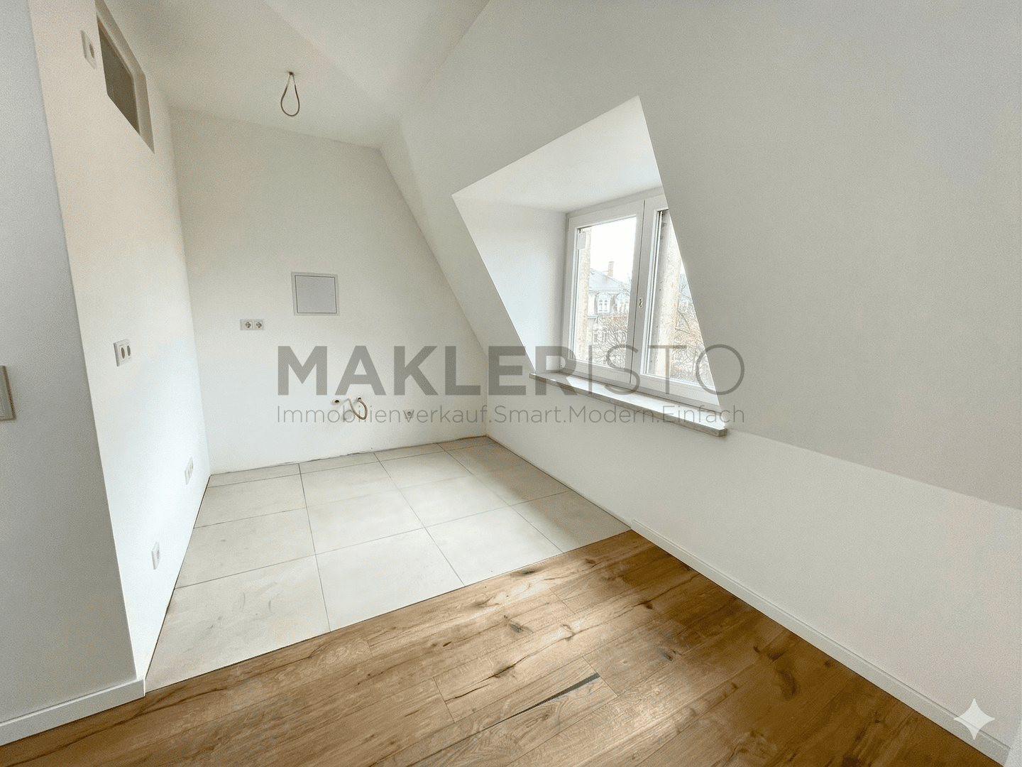 **Erstbezug: 2-Zimmer-Dachgeschosswohnung mit EBK & Fußbodenheizung** – Dresden – Vorschaubild 5